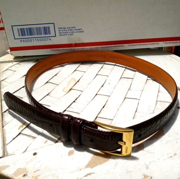Ralph Lauren Other - 🚦🚜🍉RALPH LAUREN LEATHER BELT🚚🛵
